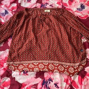 A&F off the shoulder top